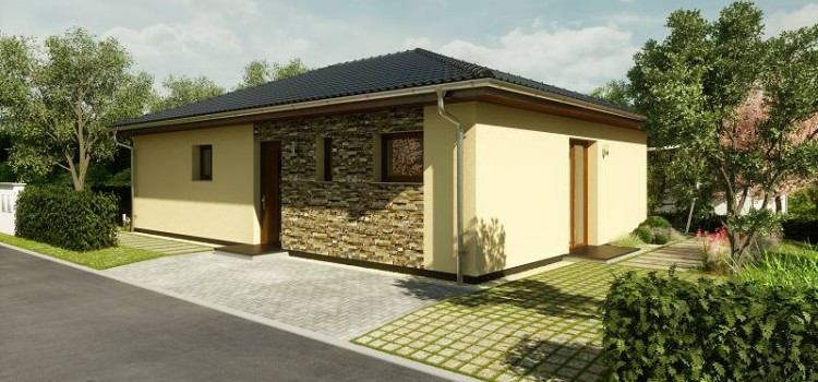 1 RD bungalov Chýně, Hájecká ulice